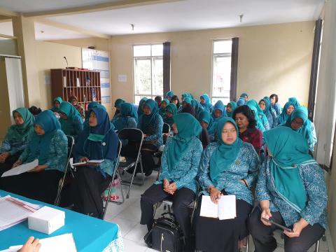 Rapat Rutin TP. PKK Kecamatan Cigugur Kabupaten Kuningan