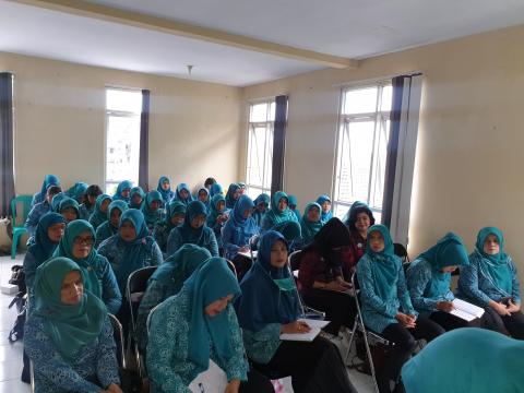 Rapat Rutin TP. PKK Kecamatan Cigugur Kabupaten Kuningan