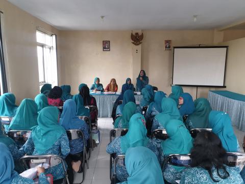 Rapat Rutin TP. PKK Kecamatan Cigugur Kabupaten Kuningan
